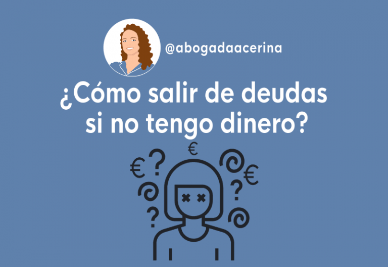 ¿Cómo salir de deudas si no tengo dinero?